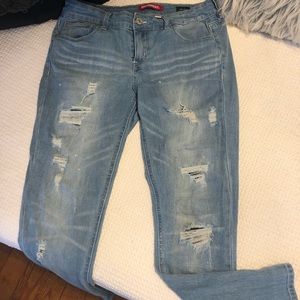 Unionbay distressed jeans!